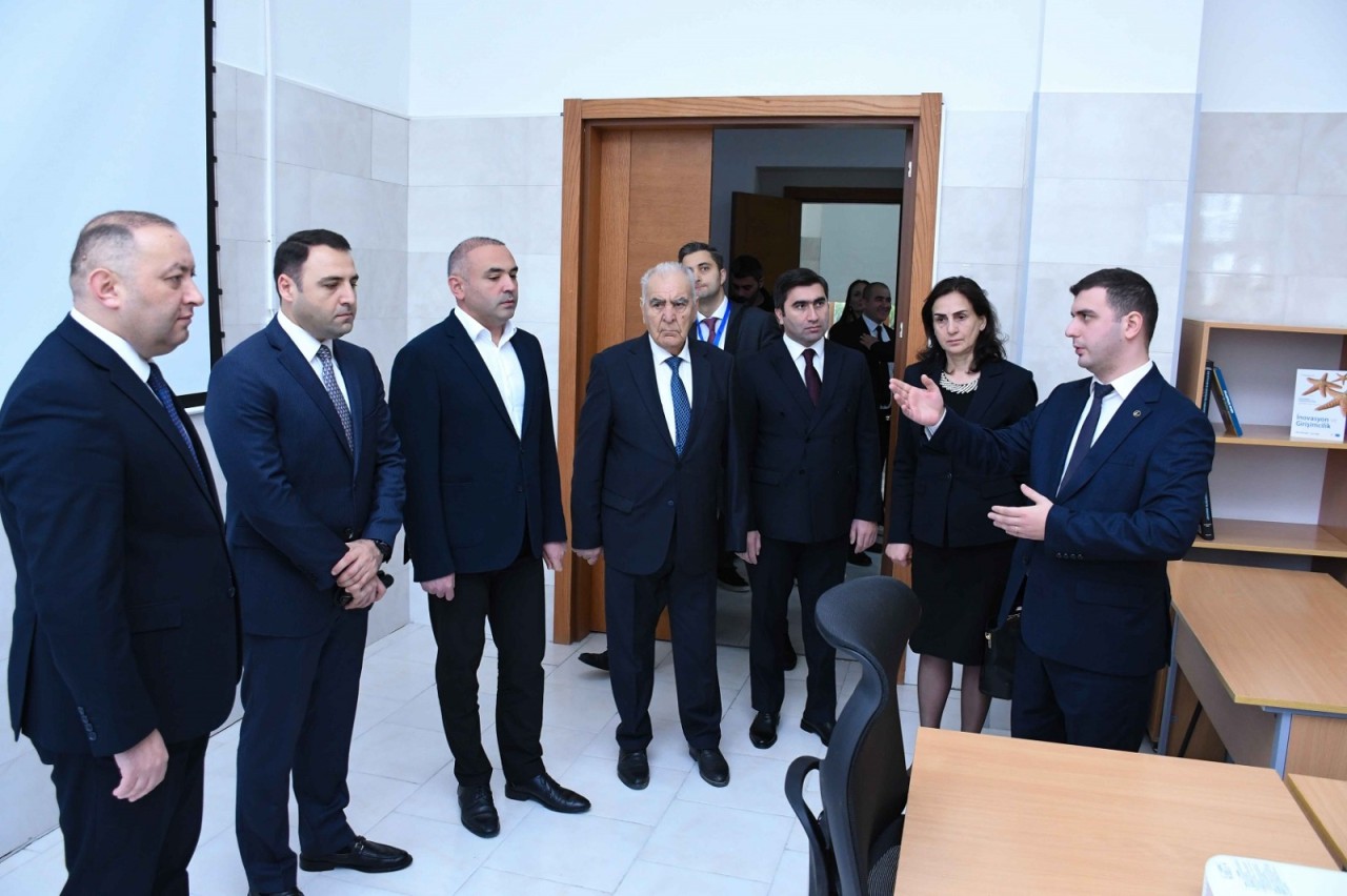 Gəncədə Azərbaycan İnnovasiya Mərkəzinin açılışı olub - FOTOLAR